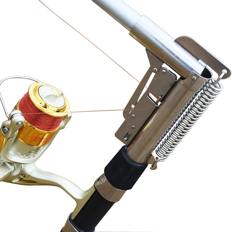 Automatic Fishing Rod High Quality Fish Pole 1.8M 2.1m 2.4m 2.7m Sea River Lake Stainless Steel Fishing Rod spinning telescopic