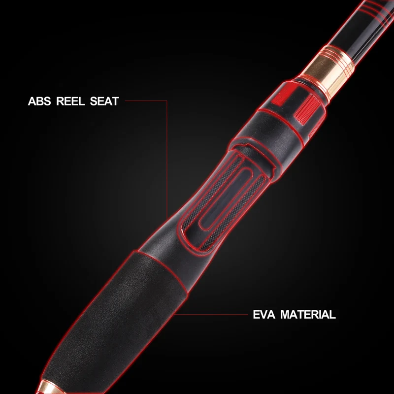 Fishing Rod Carbon Fiber Material 1.8-2.4m Fishing Rod Tackle