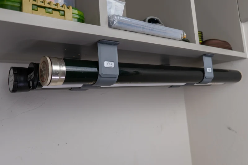 Fly Rod Tube Holder | Triple Shelf