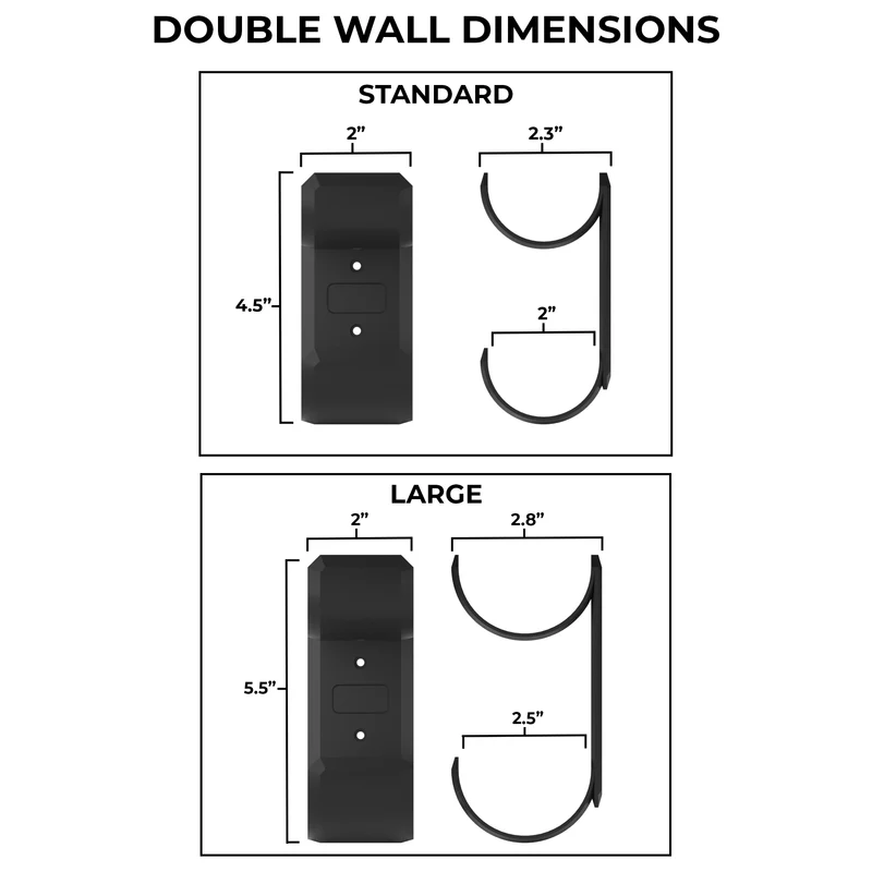 Fly Rod Tube Holder | Double Wall