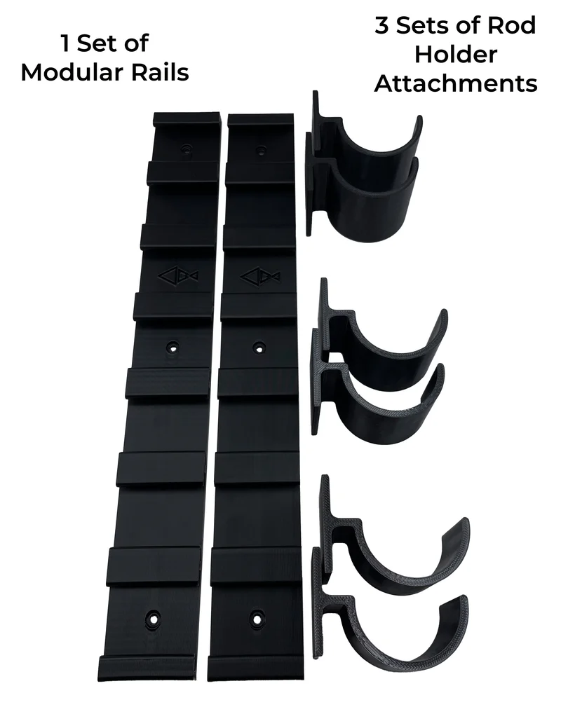 Fishing Rod Holder Package | Modular Storage System