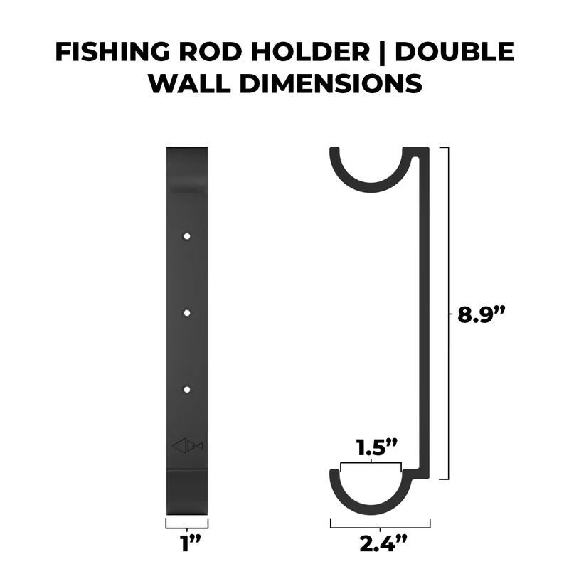 Fishing Rod Holder | Double Wall