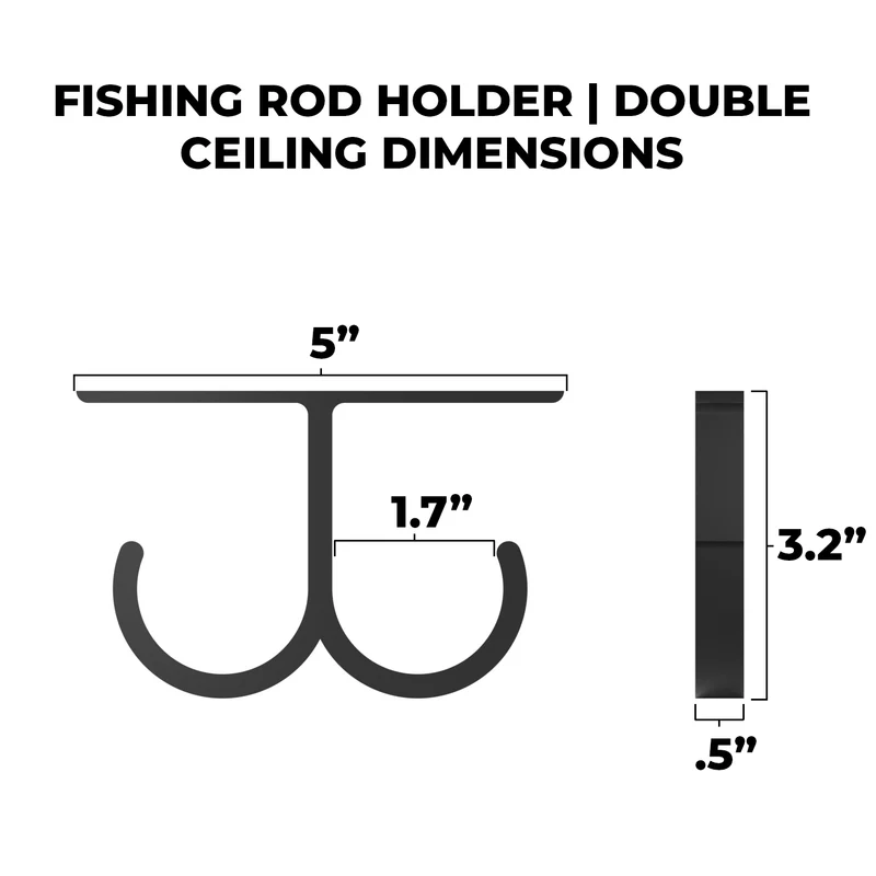 Fishing Rod Holder | Double Ceiling