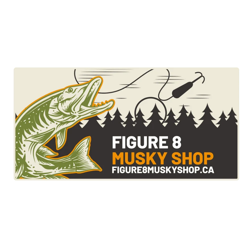 Stickers - Figure 8 Backwoods Edition - Beige