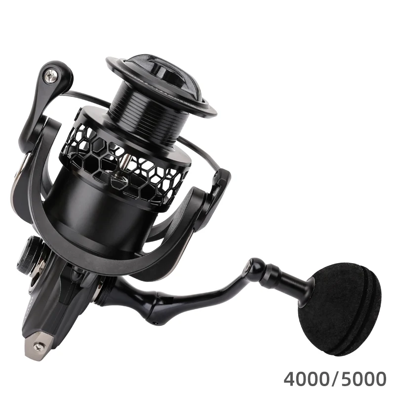 TSURINOYA NA 2000 3000 3000 4000 5000 9BB 5.2:1 Grae Ratio Saltwater Fishing Reels Lightweight Spinning Fishing Reel