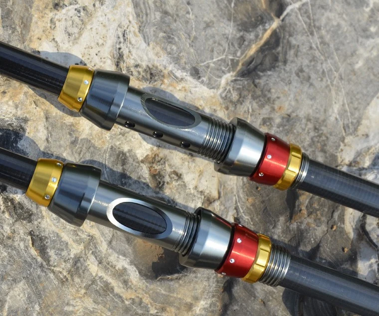 Carbon Fiber Telescopic Fishing Rod Portable Spinning Fishing Rod Pole Travel Sea Boat Rock Fishing Rod