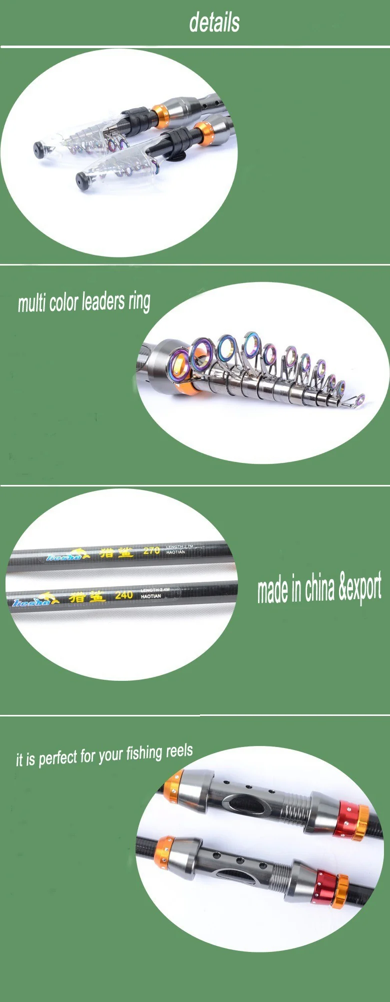 Carbon Fiber Telescopic Fishing Rod Portable Spinning Fishing Rod Pole Travel Sea Boat Rock Fishing Rod