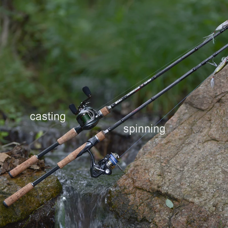 Obei HURRICANE 1.8m 2.1m 2.4m 2.7m 3 section baitcasting fishing rod travel ultra light casting spinning lure 5g-40g M/ML/MH Rod