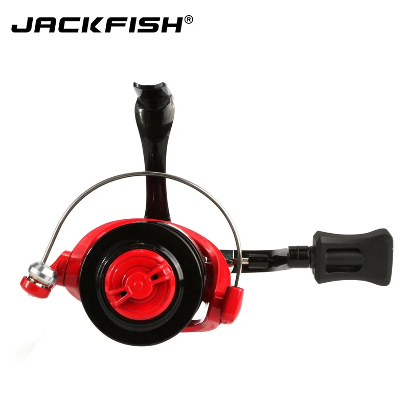 JACKFISH High Speed Fishing Reels G-Ratio 5.0:1 Bait Folding Rocker spinning wheel fishing reel carpa molinete de pesca