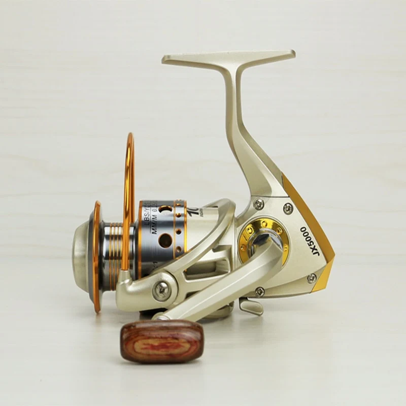 2019 Metal Spool Spinning Fishing Reel 12BB Superior Wheel for Freshwater Saltwater Fishing 1000-7000 Series 5.5:1 Wheel reel