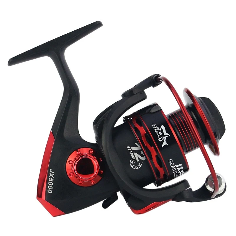 2019 Metal Spool Spinning Fishing Reel 12BB Superior Wheel for Freshwater Saltwater Fishing 1000-7000 Series 5.5:1 Wheel reel