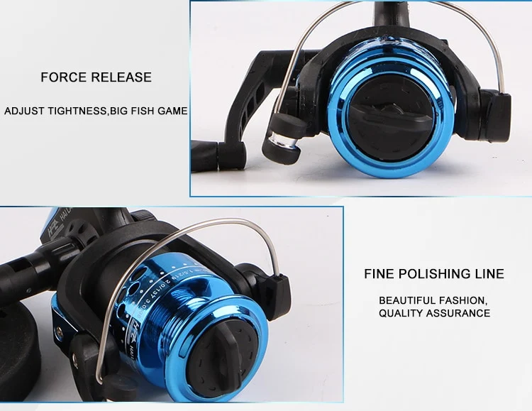 Folding Spinning Fishing Reels Wheel Spinning Reel Pardew Lure Wheel Vessel Bait Casting Flying Fishing Trolling
