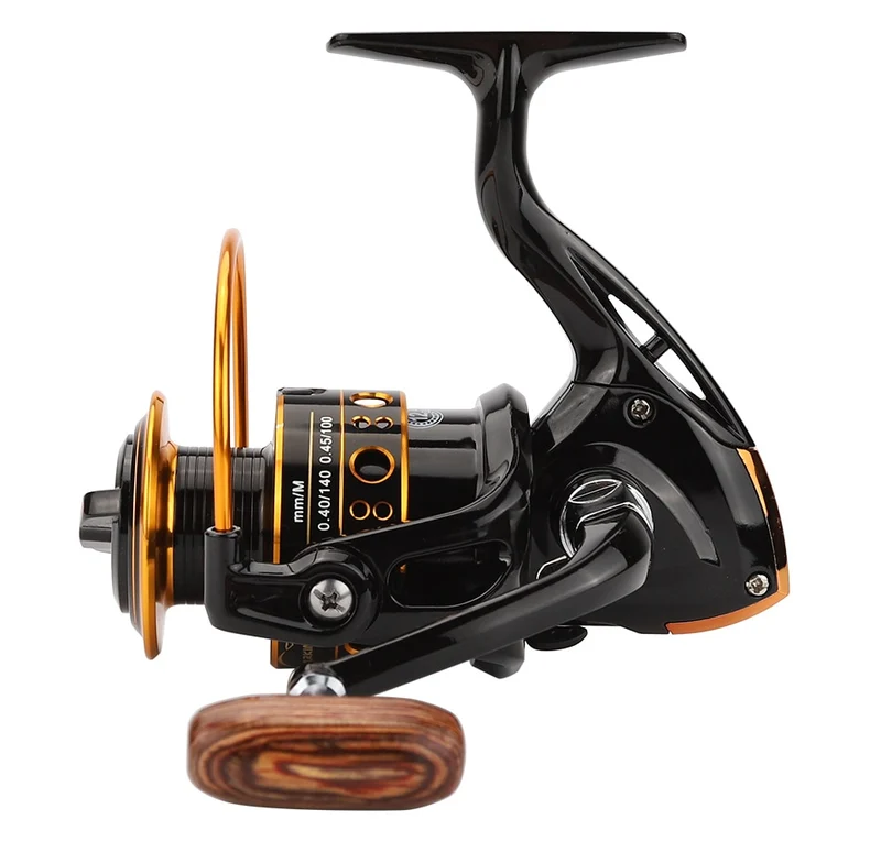 JACKFISH 12BB Spinning Fishing Reel Fishing Wheel for Saltwater Metal Spool Fishing Reels carpa molinete de pesca fishing tackle