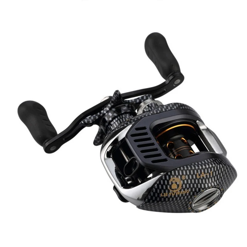 6.3:1 Baitcast Fishing Reel 13 Bearing Large Line Capacity Lightweight Left-handed Right-handed Bait Casting Fishing Wheel Tool