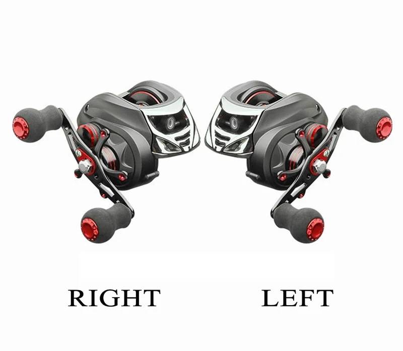 DASNAKI Baitcast reel 5.5kg Power fishing baitcasting reel Magnetic Drag 7.0:1 reels Light Carbon Body molinete de pesca