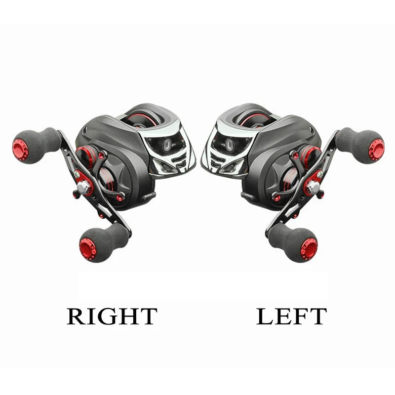 DASNAKI Baitcast reel 5.5kg Power fishing baitcasting reel Magnetic Drag 7.0:1 reels Light Carbon Body molinete de pesca