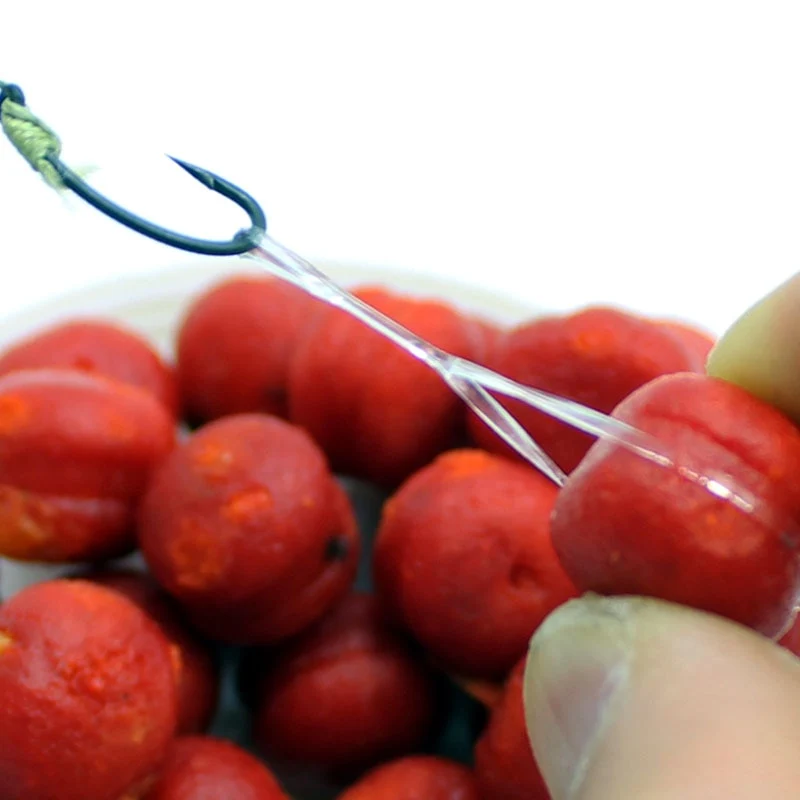 120 PCS Pellets Bait Band Rubber Bait Bander Carp Fishing Accessories Elastic Baitbands Rings For Bait Boilies Holder Tackle
