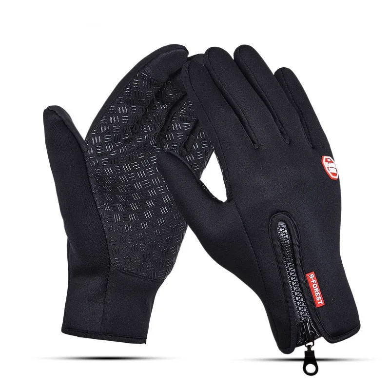 Fishing Gloves Full Finger Neoprene PU Breathable Leather Warm Pesca Fitness Carp Fishing Accessories Winter Fishing Gloves