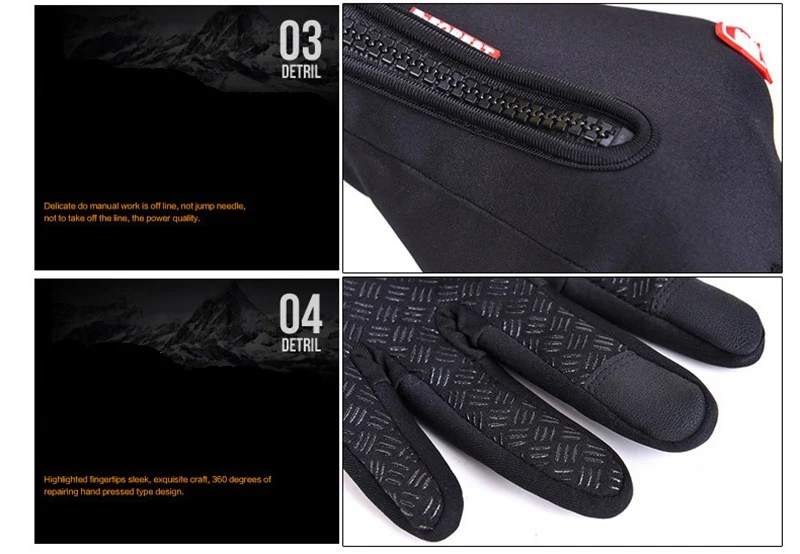 Fishing Gloves Full Finger Neoprene PU Breathable Leather Warm Pesca Fitness Carp Fishing Accessories Winter Fishing Gloves