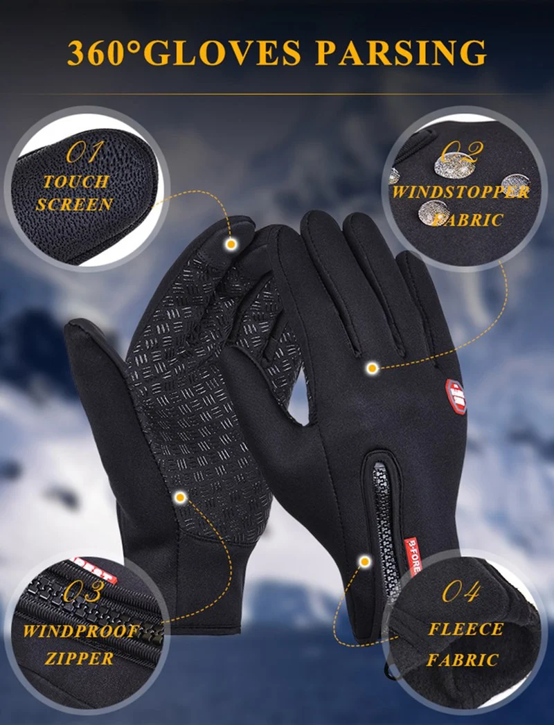 Fishing Gloves Full Finger Neoprene PU Breathable Leather Warm Pesca Fitness Carp Fishing Accessories Winter Fishing Gloves