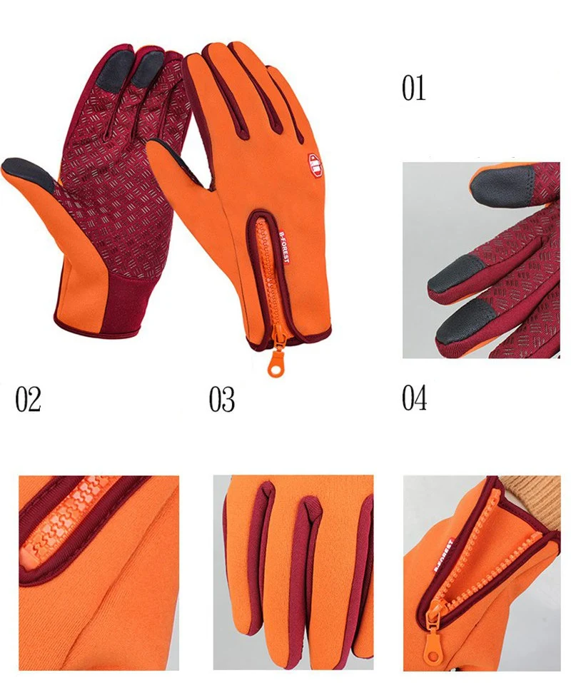 Fishing Gloves Full Finger Neoprene PU Breathable Leather Warm Pesca Fitness Carp Fishing Accessories Winter Fishing Gloves