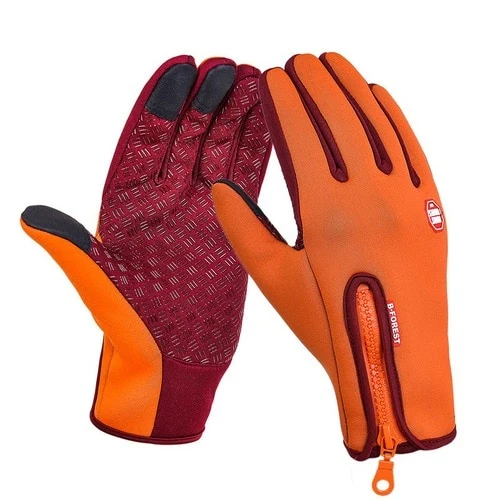 Fishing Gloves Full Finger Neoprene PU Breathable Leather Warm Pesca Fitness Carp Fishing Accessories Winter Fishing Gloves