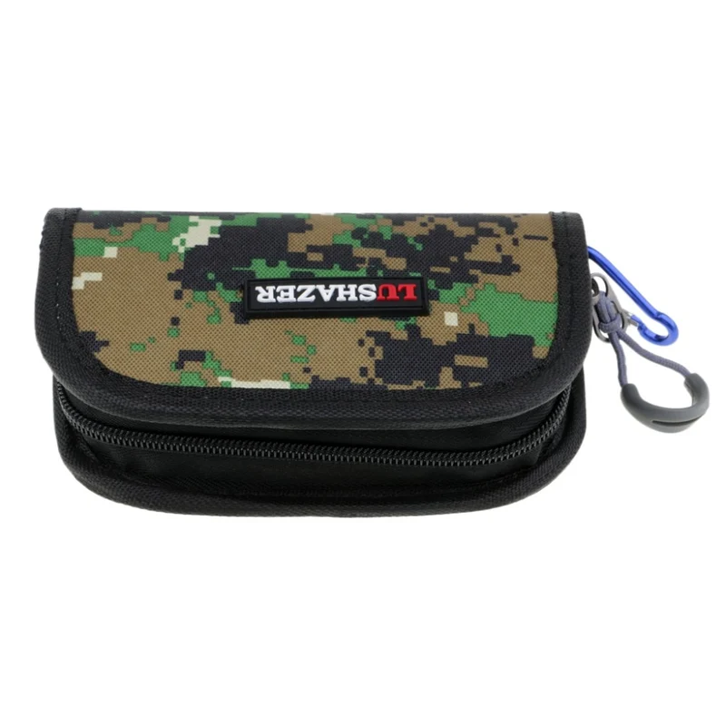 Fishing Lures Bag Wallet Spoon Spinner Baits Storage Case Metal Jigbait Jig Spoon Tackle Bag pesca Outdoor Fishing Accessories