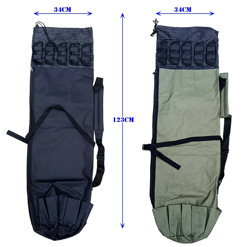 Fishing Bag Folding Fishing Rod Reel Bag Fishing Tackle Storage Bags Travel Carry Case Pesca