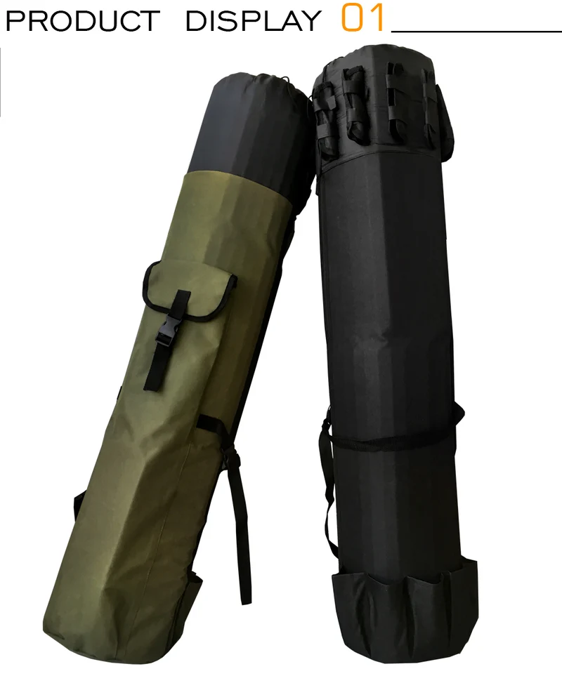 Fishing Bag Folding Fishing Rod Reel Bag Fishing Tackle Storage Bags Travel Carry Case Pesca