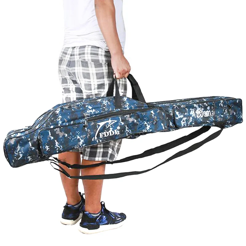 FDDL Fishing Rod bag Carrier Fishing Reel Pole Storage Bag 110cm / 120cm / 130cm / 150cm