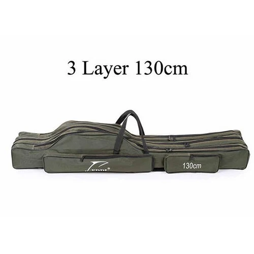 FDDL Fishing Rod bag Carrier Fishing Reel Pole Storage Bag 110cm / 120cm / 130cm / 150cm