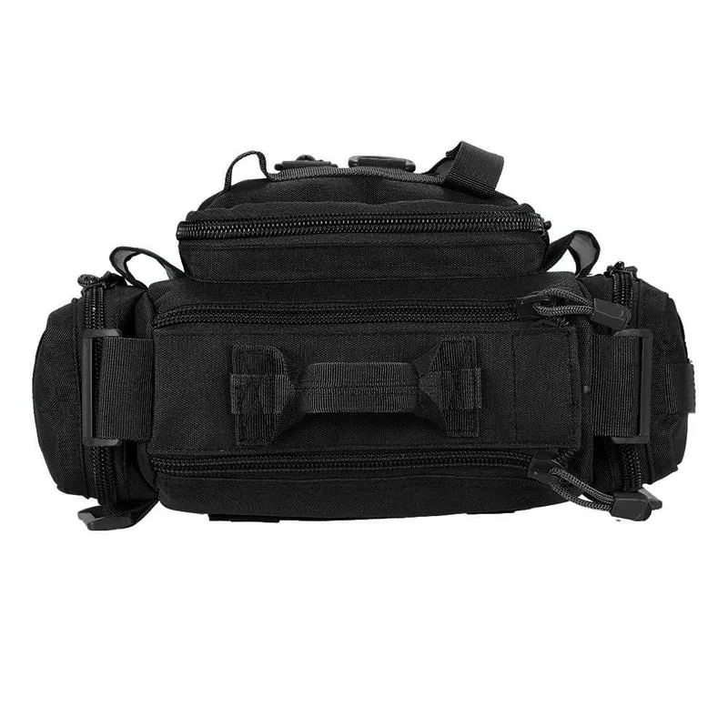 Fishing Bag Multifunctional Camouflage Fishing Tackle Bag Carp Fish Rod Waist Bag Bait Box Pouch Polyester Case Pack For Pesca