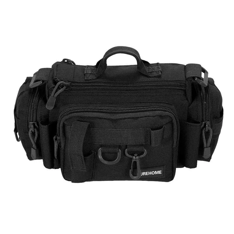 Fishing Bag Multifunctional Camouflage Fishing Tackle Bag Carp Fish Rod Waist Bag Bait Box Pouch Polyester Case Pack For Pesca