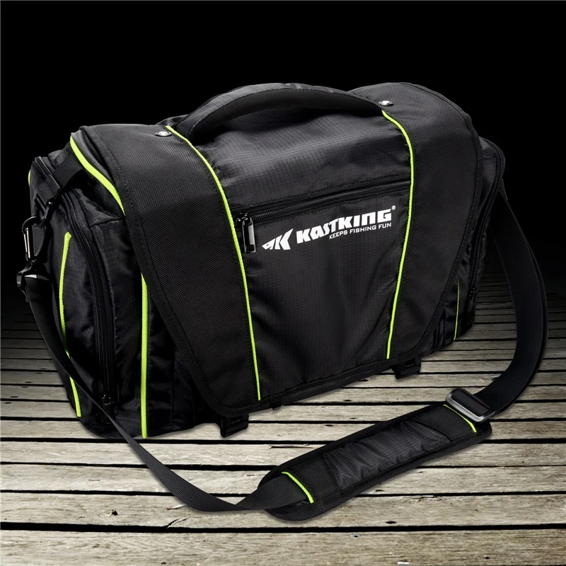 KastKing Waterproof Fishing Bag Large Capacity Multifunctional Lure Fishing Tackle Pack Outdoor Shoulder Bags