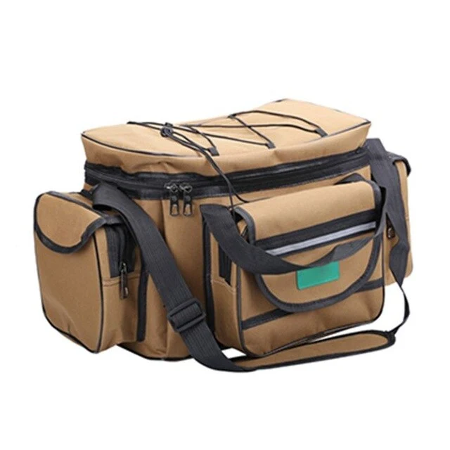 Multi-function Storage Bag Shoulder Messenger Large-capacity Fishing Gear Pocket Bags Tool Waterproof Durable Pack
