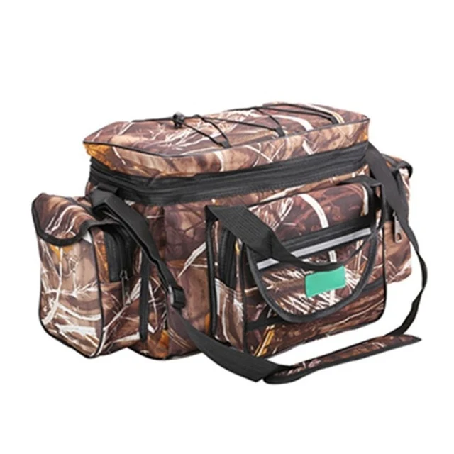 Multi-function Storage Bag Shoulder Messenger Large-capacity Fishing Gear Pocket Bags Tool Waterproof Durable Pack