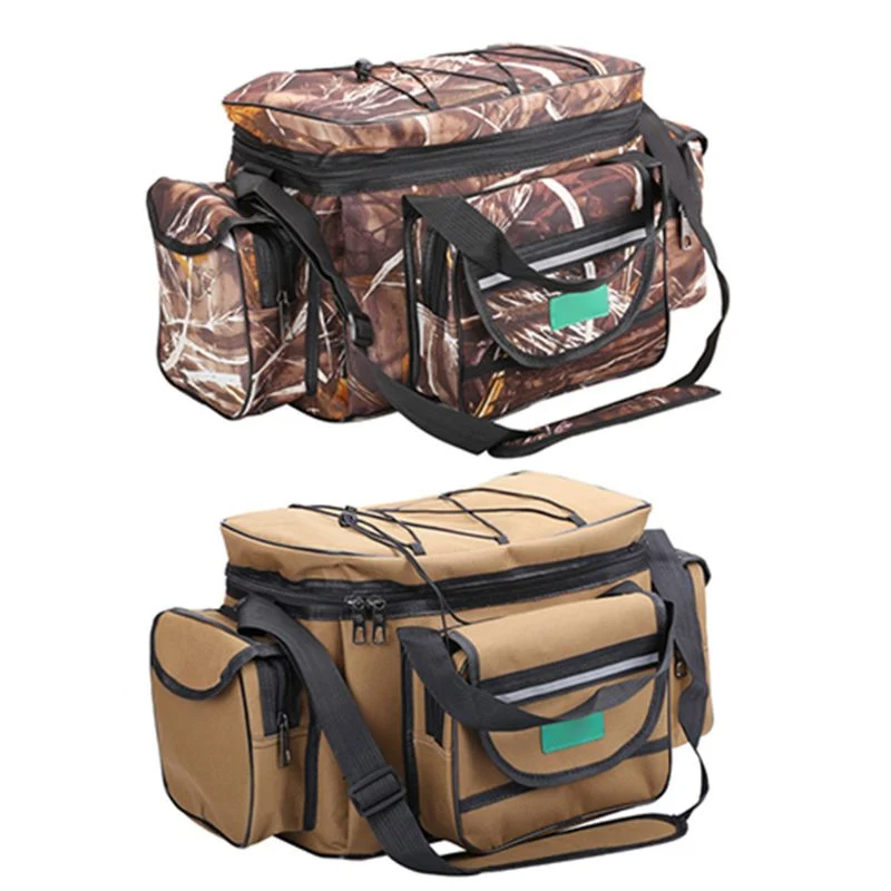 Multi-function Storage Bag Shoulder Messenger Large-capacity Fishing Gear Pocket Bags Tool Waterproof Durable Pack