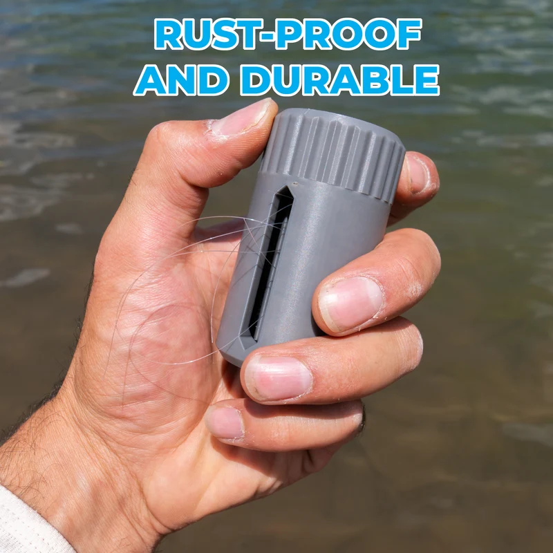 Tippet and Fishing Line Waste Container with Line Cutter | Pesca Innovations