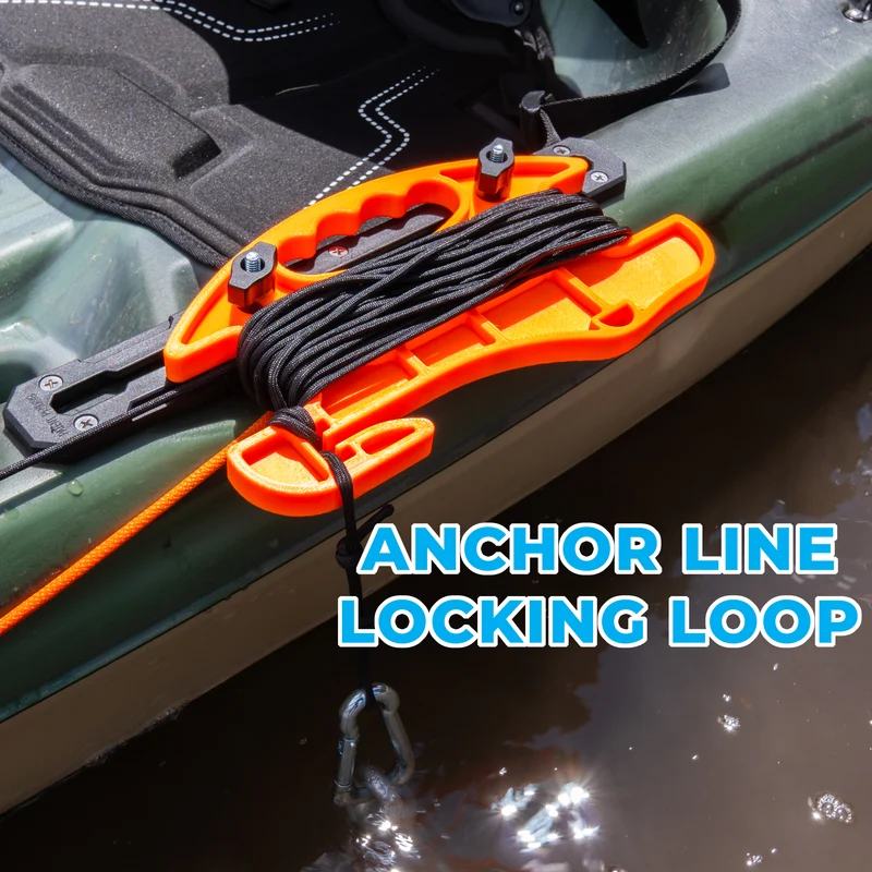Kayak Anchor Line Reel | Track Mount System