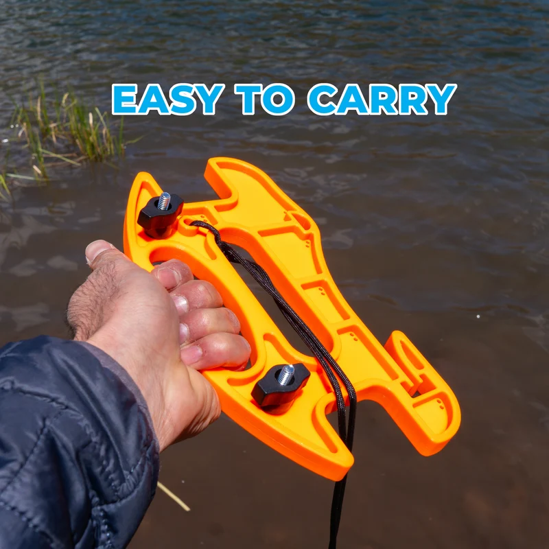 Kayak Anchor Line Reel | Track Mount System