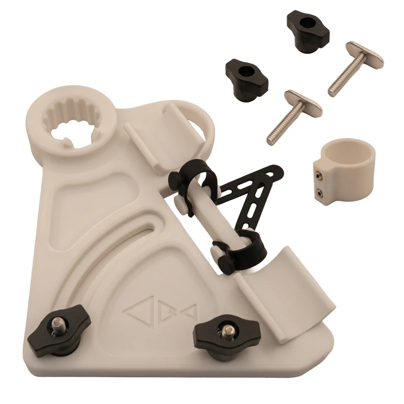 Kayak Stake Out Pole Holder with Adjustable Locking Collar