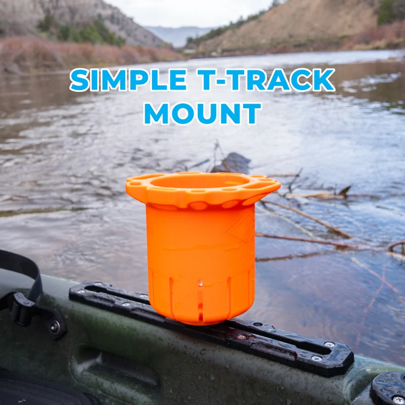 Kayak Cup Holder | T-Rail Mount