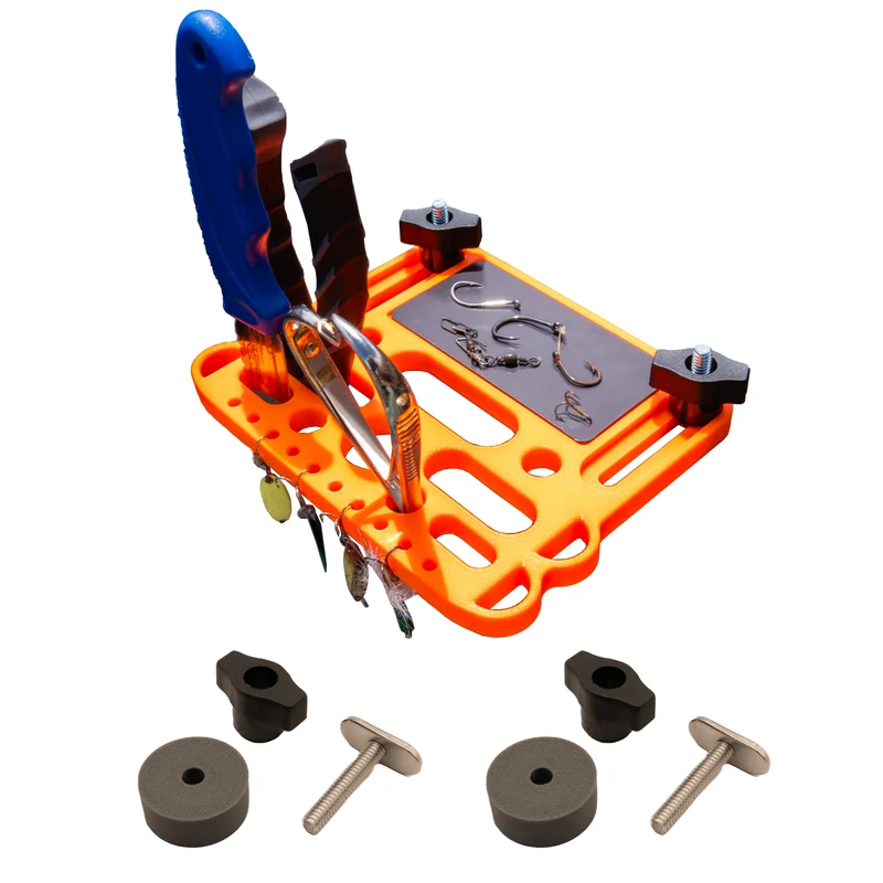 Kayak Tool Holder with Magnetic Pad | Rail Mount