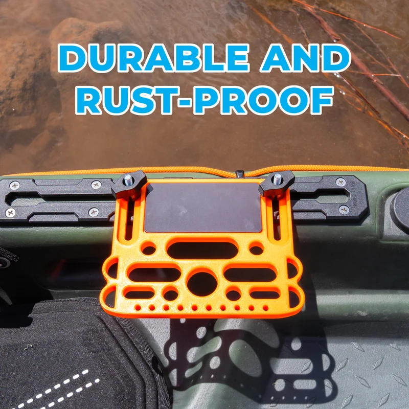 Kayak Tool Holder with Magnetic Pad | Rail Mount