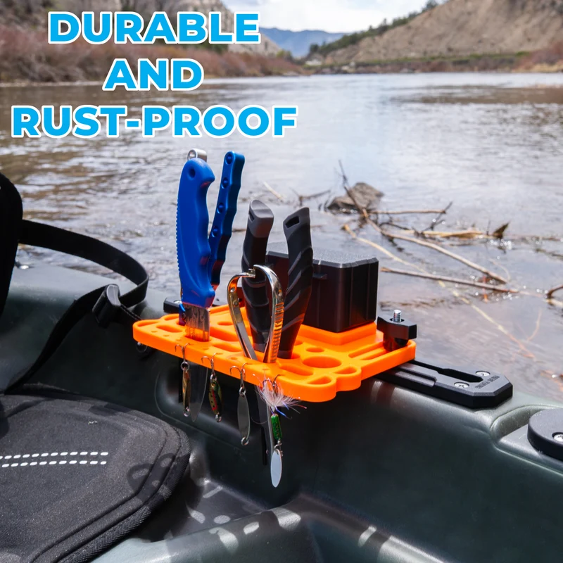 Kayak Rail Mount Mini Tool & Tackle Holder | Rail Mount