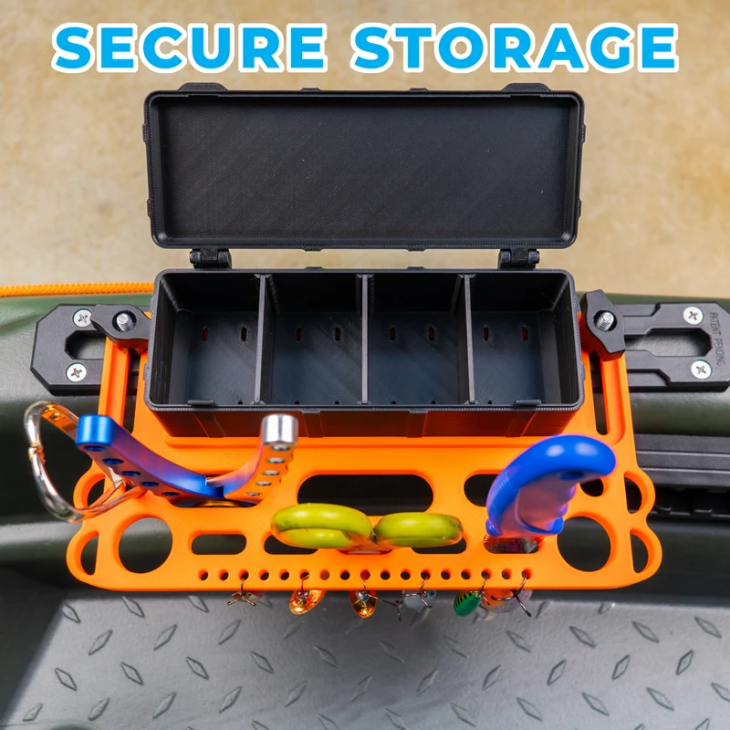 Kayak Tool & Tackle Holder | Rail Mount