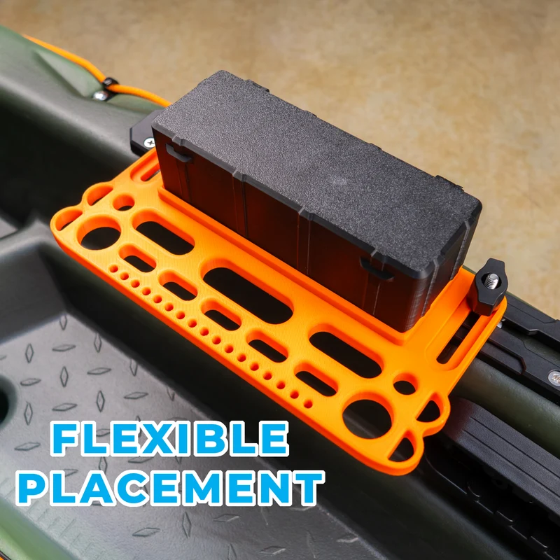 Kayak Tool & Tackle Holder | Rail Mount