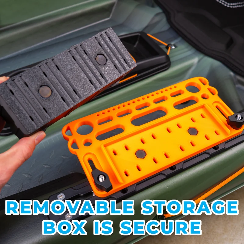 Kayak Tool & Tackle Holder | Rail Mount
