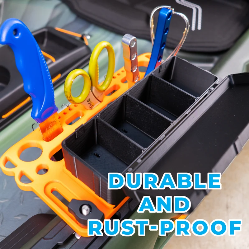 Kayak Tool & Tackle Holder | Rail Mount