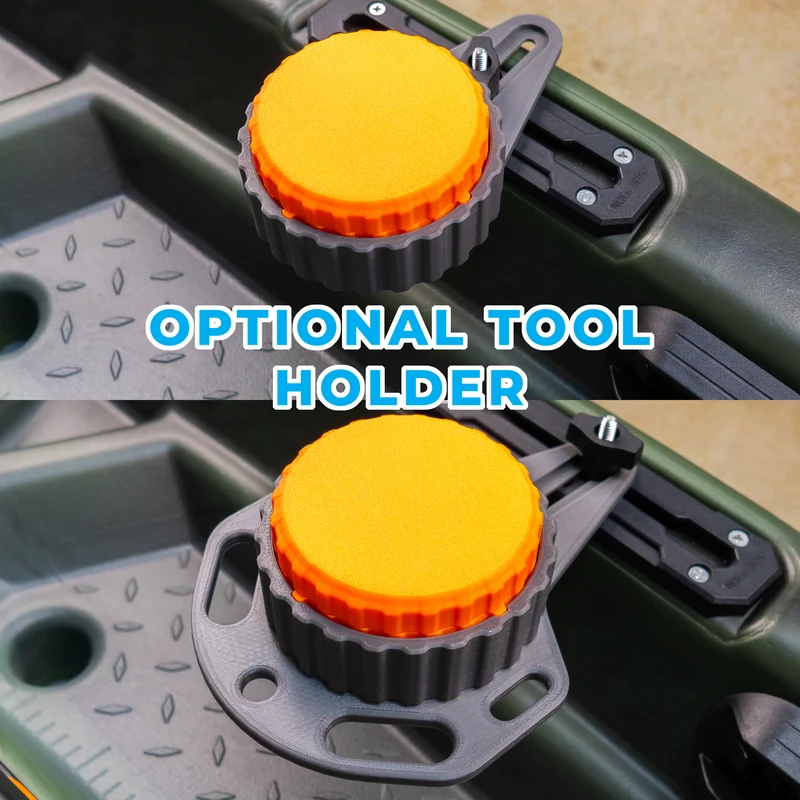Kayak Bait Container | T-Rail Mount